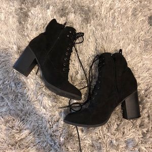 Lace up heels